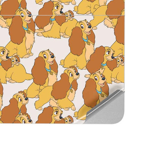 Disney Lady & The Tramp Lady Pattern Surface Laptop Studio Skin